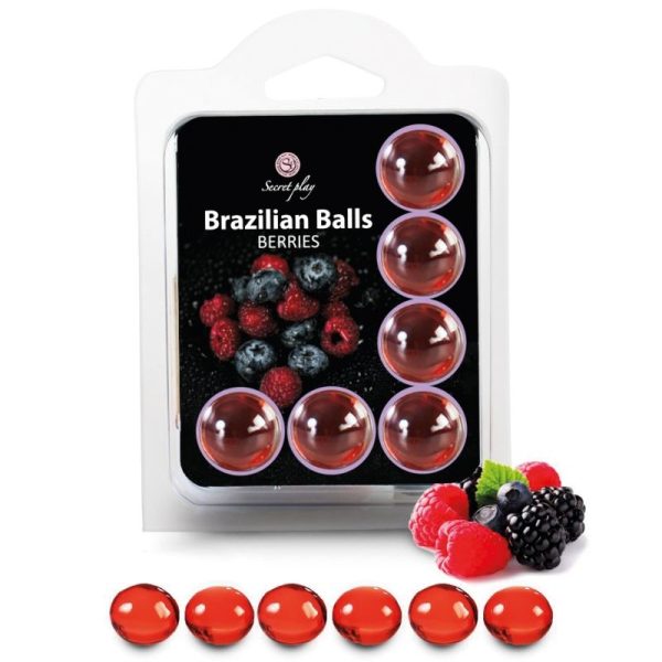 SECRETPLAY - BOLAS DE FRUTAS DEL BOSQUE BRASILEÑO