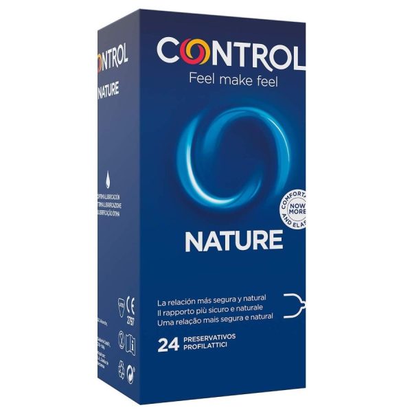 CONTROL - CONDONES ADAPTA NATURE 24 UNIDADES