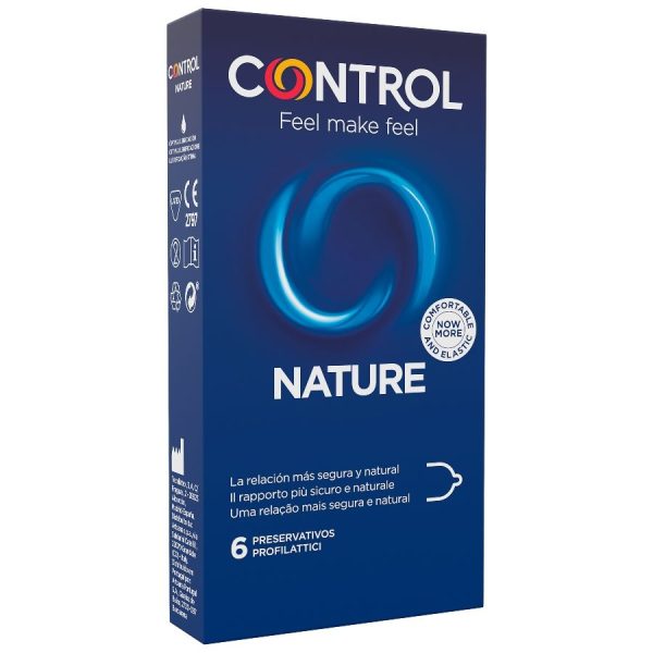 CONDONES CONTROL ADAPTA NATURE 6 UNIDADES