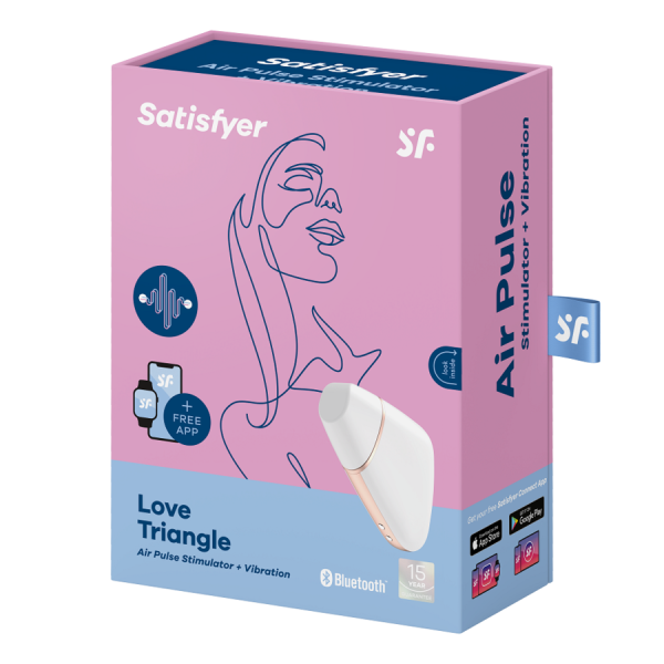 SATISFYER CONNECT LOVE TRIANGLE - BLANCO BLANCO TALLA 1 - Imagen 7