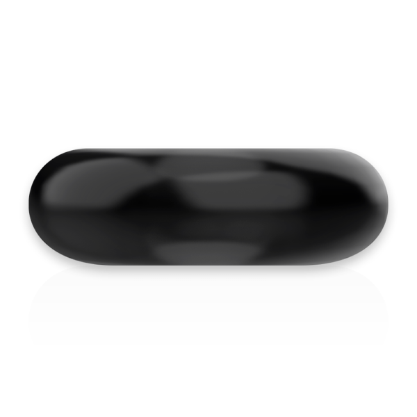 POWERING - ANILLO PARA EL PENE SUPER FLEXIBLE Y RESISTENTE 4,5 CM NEGRO - Imagen 7