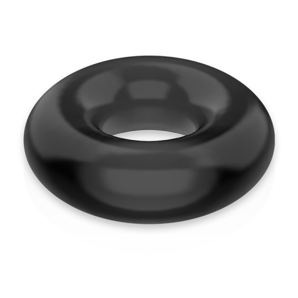 POWERING - ANILLO PARA EL PENE SUPER FLEXIBLE Y RESISTENTE 4,5 CM NEGRO - Imagen 9