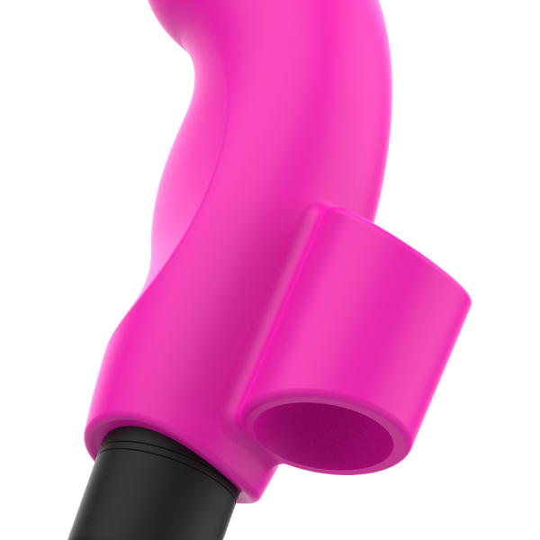 OHMAMA - DEDAL VIBRADOR ROSA NEÓN EDICIÓN NAVIDAD - Imagen 4