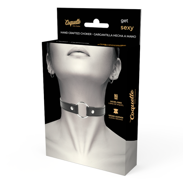 COQUETTE CHIC DESIRE - ACCESORIO COLLAR DE PIEL VEGANA MUJER - Imagen 5