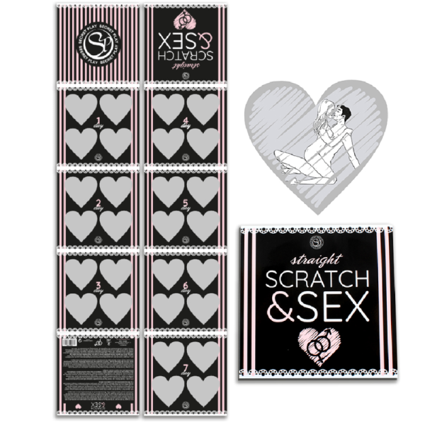 SECRETPLAY - JUEGO SCRATCH Y SEXUAL PARA PAREJAS HETERO (ES/EN/FR/PT/DE)