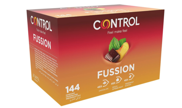 CONTROL ADAPTA FUSSION CONDOMS 144 UNITS