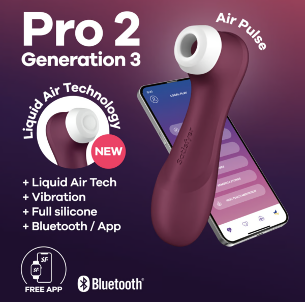 SATISFYER - PRO 2 GENERATION 3 - BLUETOOTH &  APP