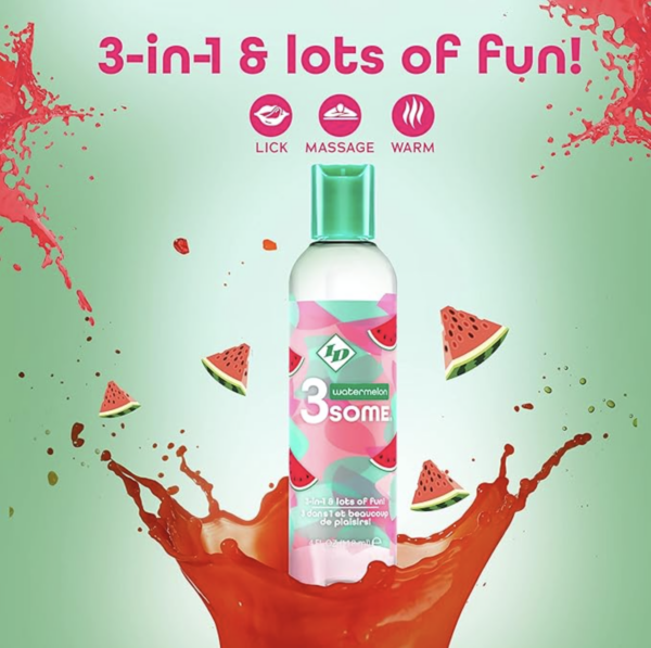 ID 3SOME - GARRAFA DE MELANCIA DE 4 FL OZ