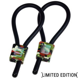 ELECTRASTIM PRESTIGE ELECTRALOOPS AJUSTÁVEIS COCK RINGS - CAMUFLAGEM