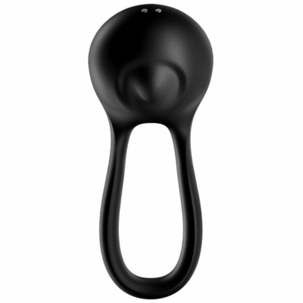 SATISFYER - ANEL VIBRADOR MAJESTIC DUO PRETO - Image 2