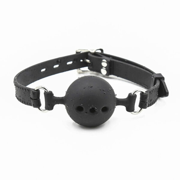 OHMAMA FETISH - GAG DE BOLA DE SILICONE RESPIRÁVEL TAMANHO S - Image 3
