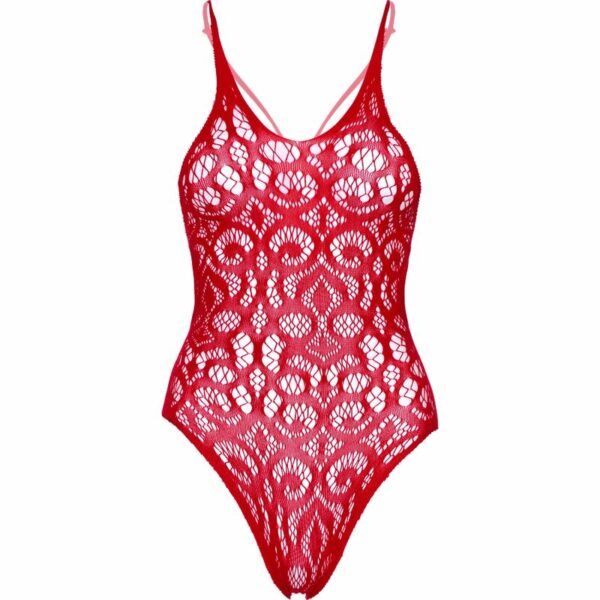 BODY DE RENDA LEG AVENUE - VERMELHO - Image 5