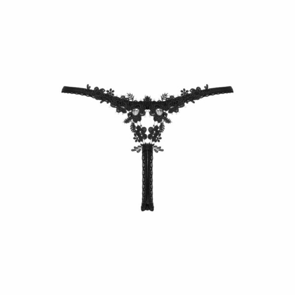 OBSESSIVE - CELIA NOIR THONG - Image 6