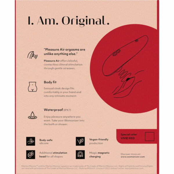 WOMANIZER - MARILYN MONROE CLASSIC 2 - VIVID RED - Image 4
