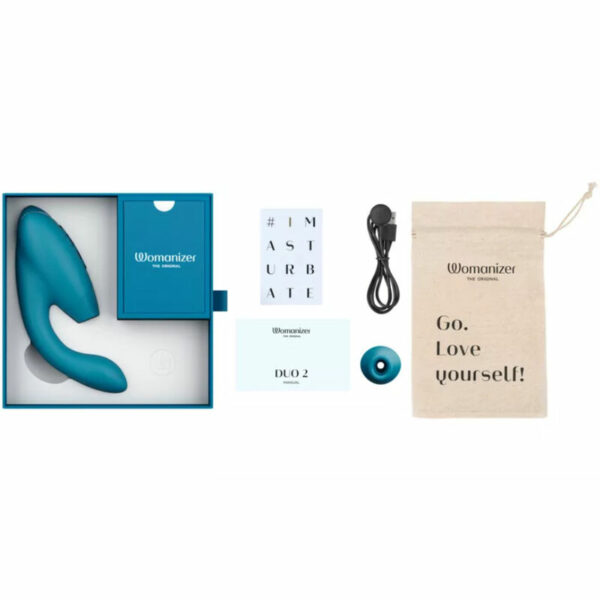 WOMANIZER - DUO 2 ESTIMULADOR - BLUE PETROL - Image 5