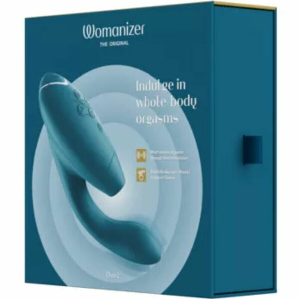 WOMANIZER - DUO 2 ESTIMULADOR - BLUE PETROL - Image 6
