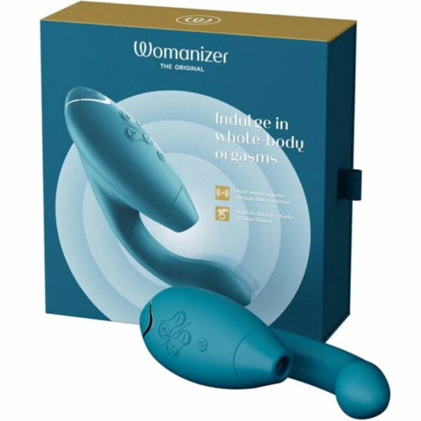 WOMANIZER - DUO 2 ESTIMULADOR - BLUE PETROL
