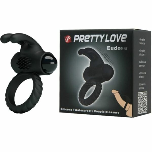 PRETTY LOVE EUDORA ANILLO VIBRADOR CON ESTIMULADOR - Image 8