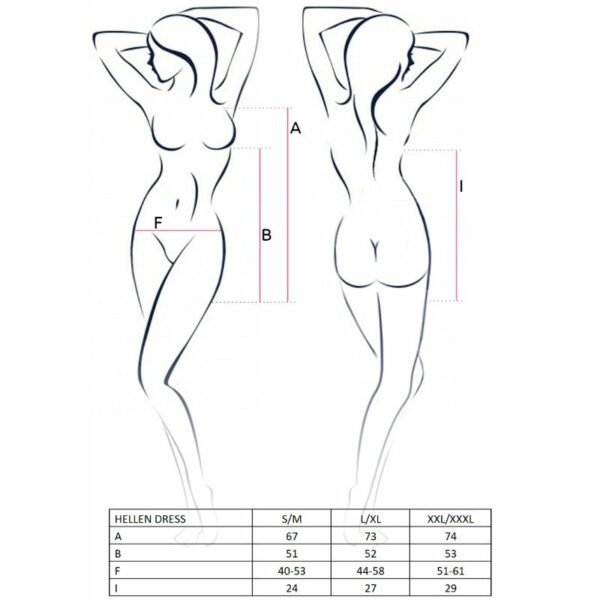 VESTIDO HELLEN DE MULHER PAIXÃO E  THONG - Image 2