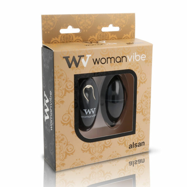 WOMANVIBE - ALSAN EGG CONTROLE REMOTO PRETO SILICONE PRETO - Image 3