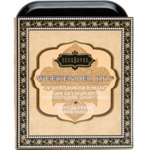 KAMASUTRA WEEKEND TIN KIT CREME DE BAUNILHA