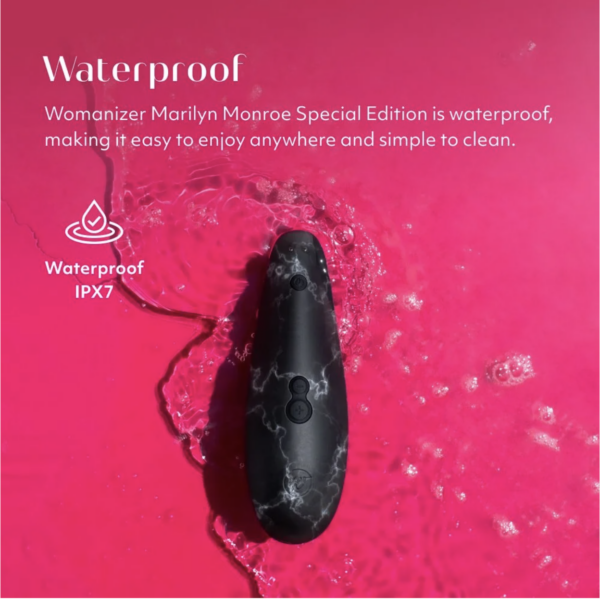 WOMANIZER - MARILYN MONROE CLASSIC 2 - BLACK MARBLE - Image 5