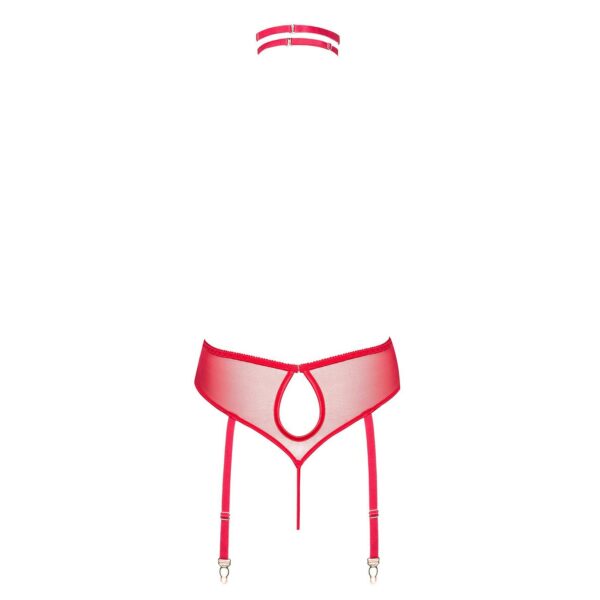 BODY ADELAIDE VERMELHO CEREJA BEAUTY NIGHT FASHION - Image 3
