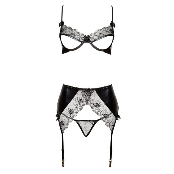 CONJUNTO DE 3 PEÇAS NARINE PRETO BEAUTY NIGHT FASHION - Image 7