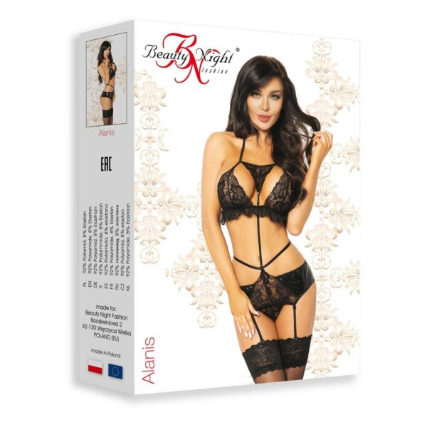 CONJUNTO DE 3 PEÇAS ALANIS PRETO BEAUTY NIGHT FASHION - Image 6