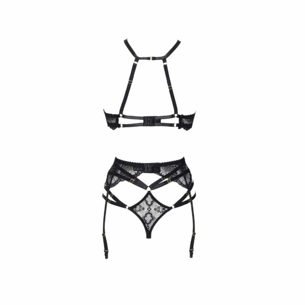 CONJUNTO DE 2 PEÇAS NATASHA PRETO BEAUTY NIGHT FASHION - Image 9