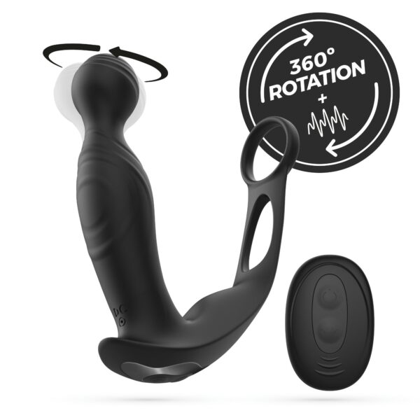 VIBRADOR DE PRÓSTATA COM COMANDO FLAMMA CRUSHIOUS - Image 5