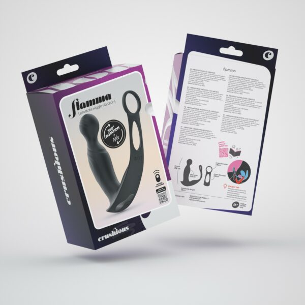 VIBRADOR DE PRÓSTATA COM COMANDO FLAMMA CRUSHIOUS - Image 6