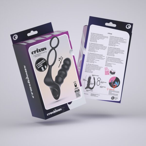 VIBRADOR DE PRÓSTATA COM COMANDO CRIXUS CRUSHIOUS - Image 7