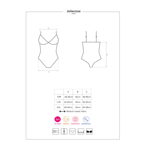 BODY JOLIEROSE OBSESSIVE VERMELHO - Image 6