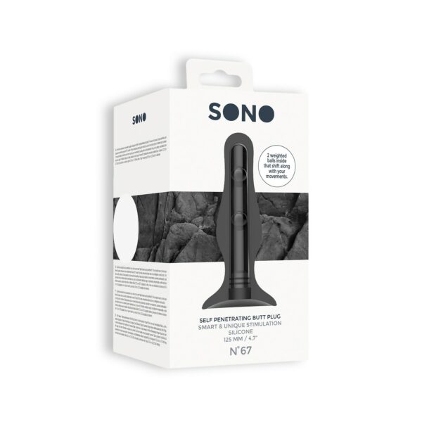 PLUG ANAL NO.67 SELF PENETRATING BUTT PLUG SONO - Image 2