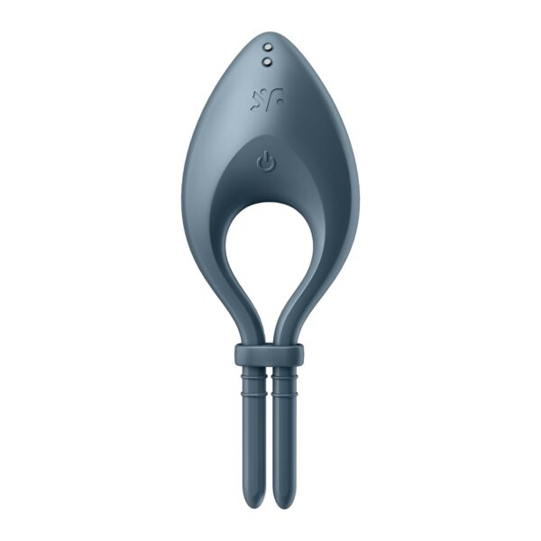ANEL VIBRATÓRIO BULLSEYE COM APP SATISFYER AZUL ESCURO - Image 4