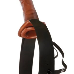 STRAP-ON OCO 10” CHOCOLATE DREAM HOLLOW STRAP-ON FETISH FANTASY SERIES