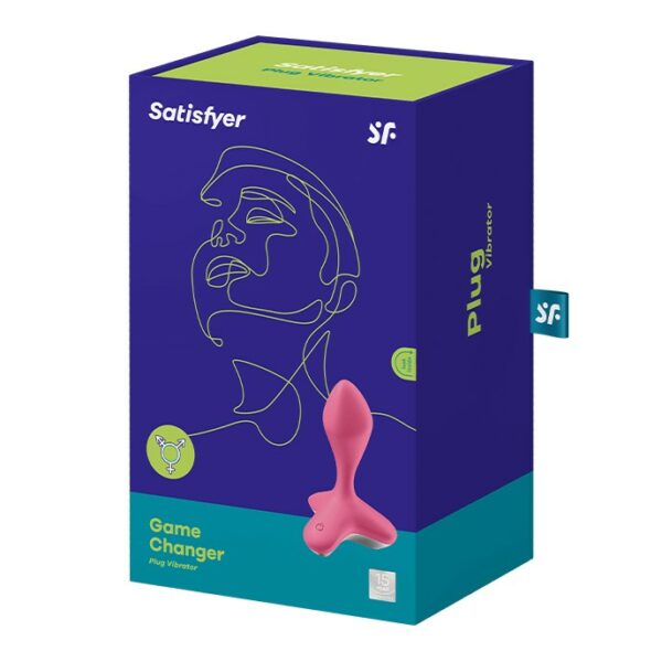 VIBRADOR ANAL GAME CHANGER SATISFYER ROSA - Image 11