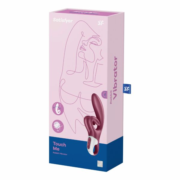 VIBRADOR TOUCH ME VERMELHO SATISFYER - Image 5