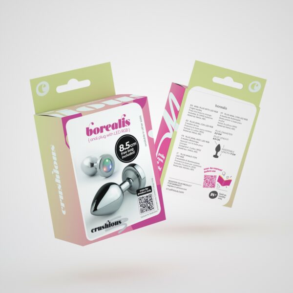 BOREALIS PLUG ANAL MÉDIO COM LED CRUSHIOUS - Image 8