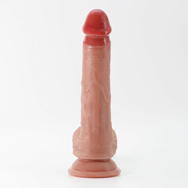 DILDO DE SILICONE LÍQUIDO INVIKTUS 8 CRUSHIOUS PELE - Image 2