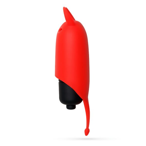 O-PET DIABO COM BALA DE 10 VIBRAÇÕES VERMELHO CRUSHIOUS - Image 3