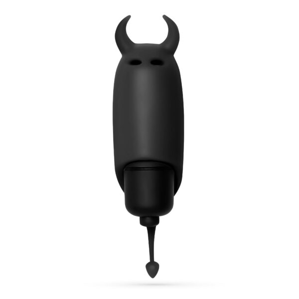 O-PET DIABO COM BALA DE 10 VIBRAÇÕES PRETO CRUSHIOUS - Image 2