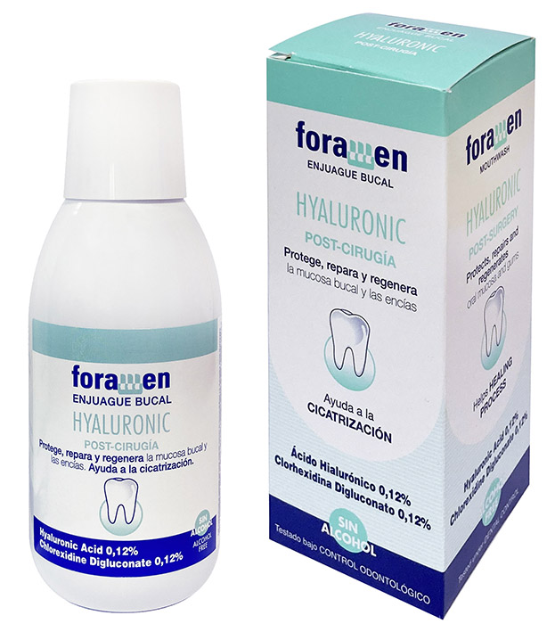 Foramen ополіскувач для ротової порожнини з гіалуроновою кислотою 250 мл