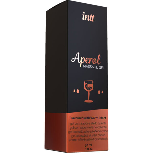 INTT MASSAGE & ORAL SEX - GEL DE MASSAGEM APEROL EFEITO DE CALOR INTENSO - Image 3