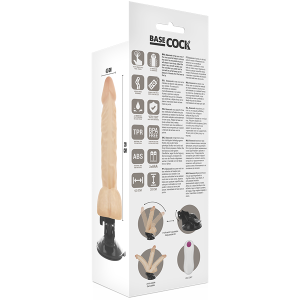 BASECOCK - VIBRADOR ARTICULÁVEL CONTROLE REMOTO  20 CM - Image 6