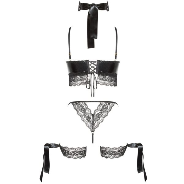 CONJUNTO DE 5 PEÇAS SHAQUILA PRETO BEAUTY NIGHT FASHION - Image 7