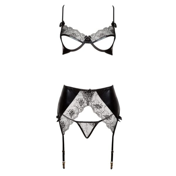 CONJUNTO DE 3 PEÇAS NARINE PRETO BEAUTY NIGHT FASHION - Image 7