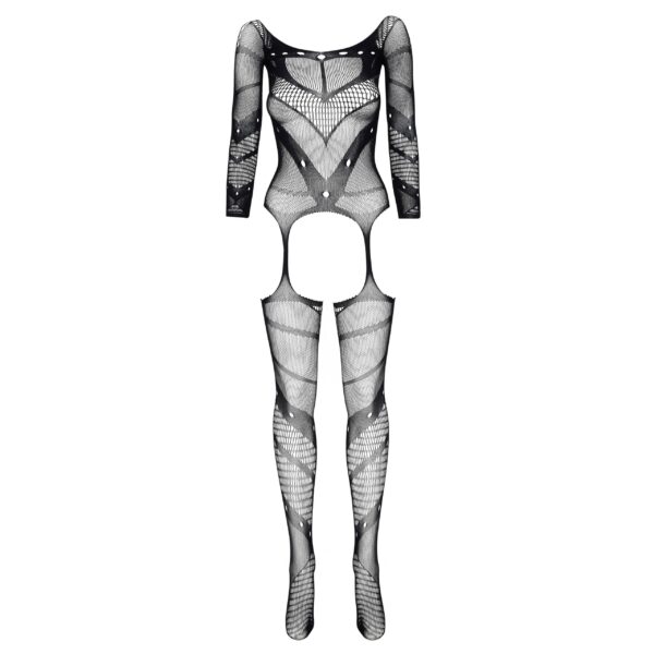 CATSUIT ESMERALDA PRETO BEAUTY NIGHT FASHION - Image 5