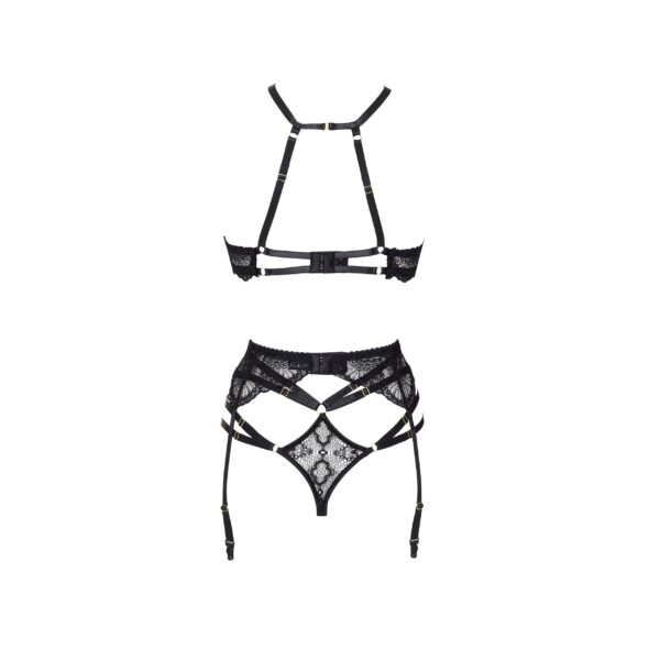 CONJUNTO DE 2 PEÇAS NATASHA PRETO BEAUTY NIGHT FASHION - Image 9